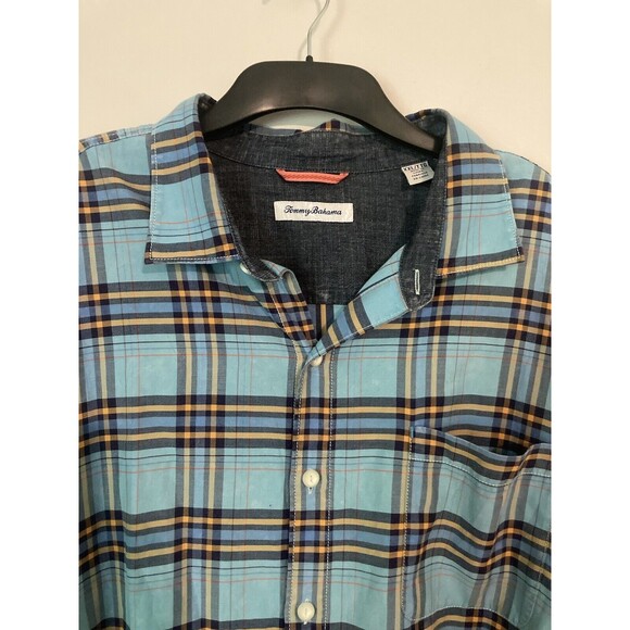 Tommy Bahama Shirt 2XL Men's Button Up Short Sleeve - Picture 4 of 4